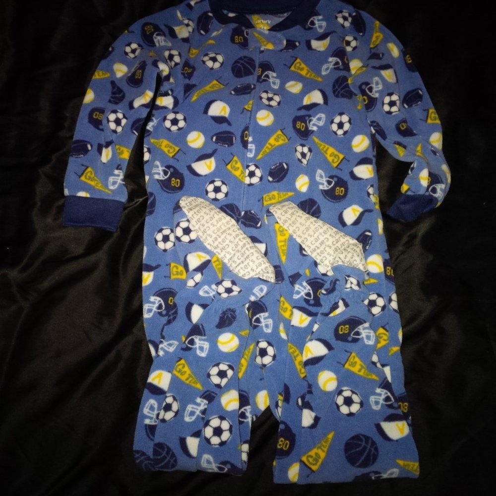 Boys Sports 1 piece pajama